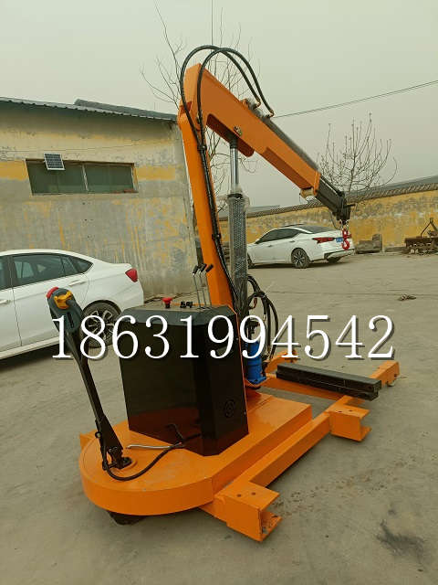 新竹县自卸车厢随车吊 自制轮式四不像起重机 四驱平板吊 5吨 贵盛